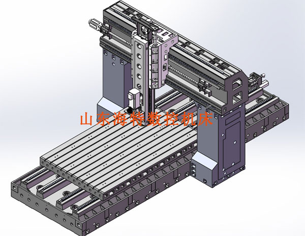 HLC2520数控龙门铣床光机